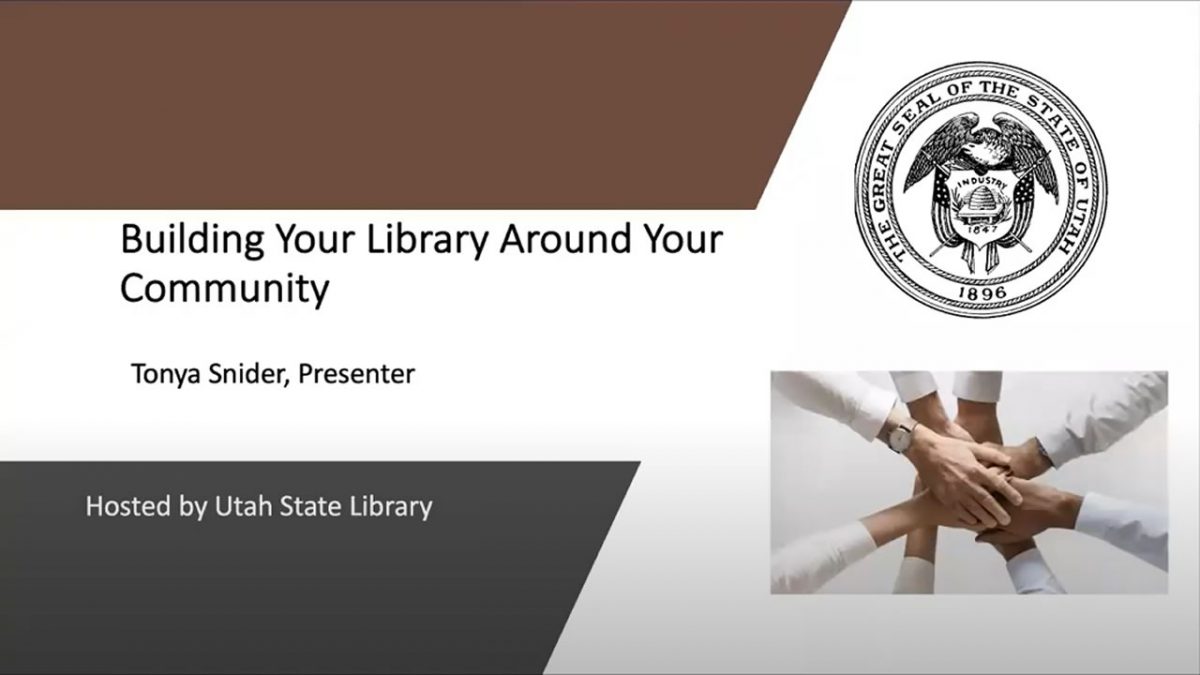 Building Your Library Around Your Community Webinar