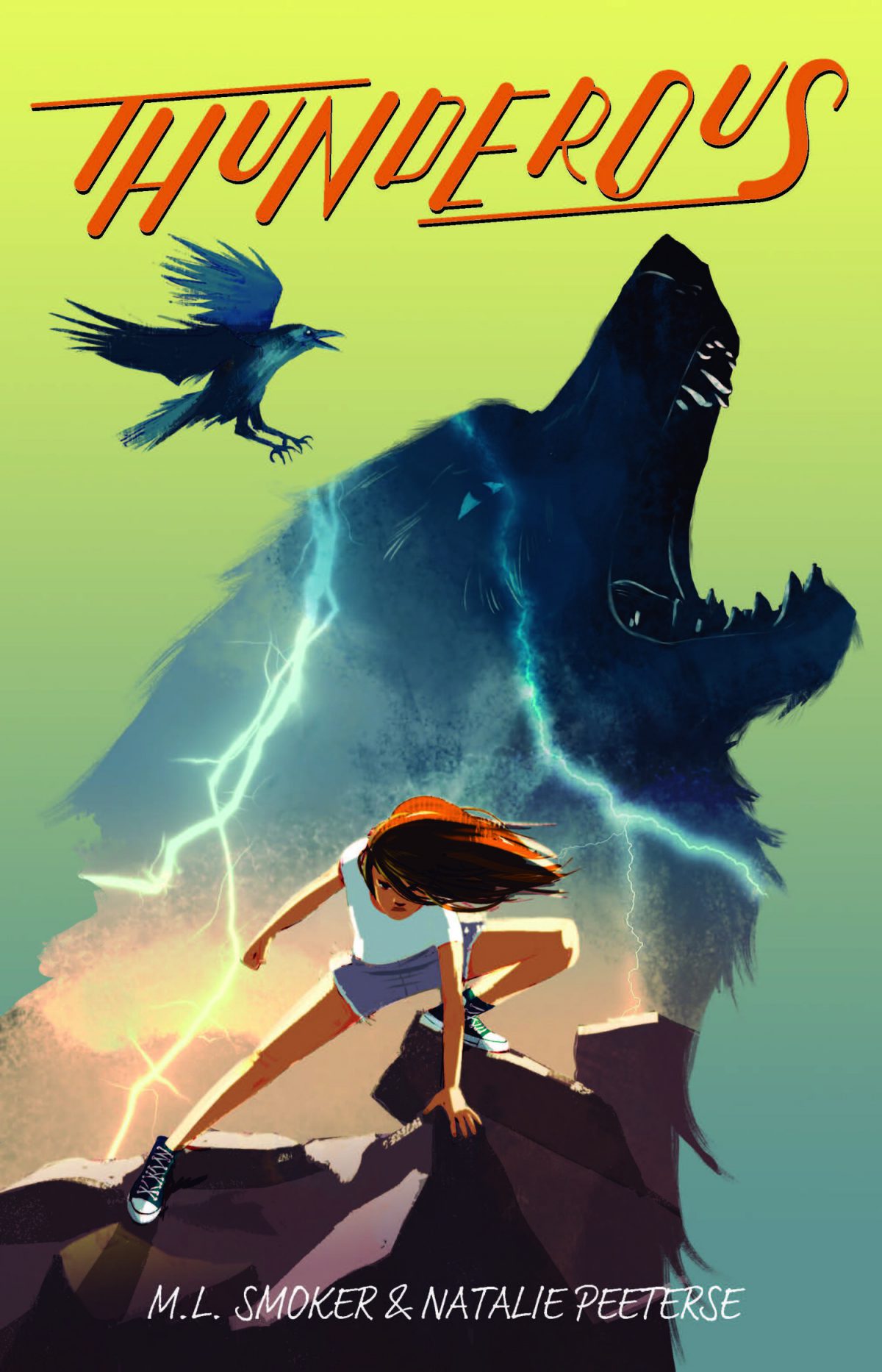 Cover of the graphic novel, Thunderous