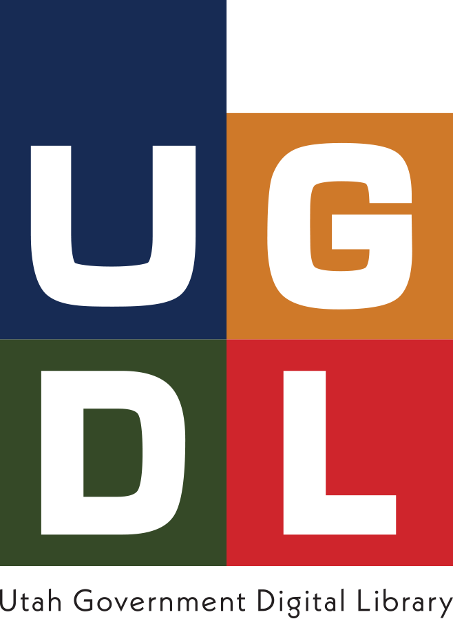 Utah Government Digital Library Stacked Logo