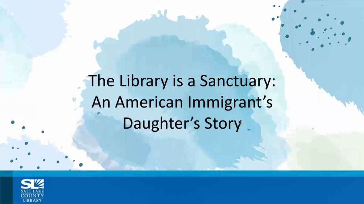The Library is a Sanctuary Webinar